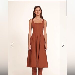 SOLD PLS DONT BUY STAUD Wells dress in tan. Size 4 💖